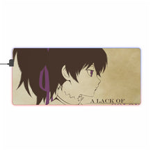 Load image into Gallery viewer, Darker Than Black Yin RGB LED Mouse Pad (Desk Mat)
