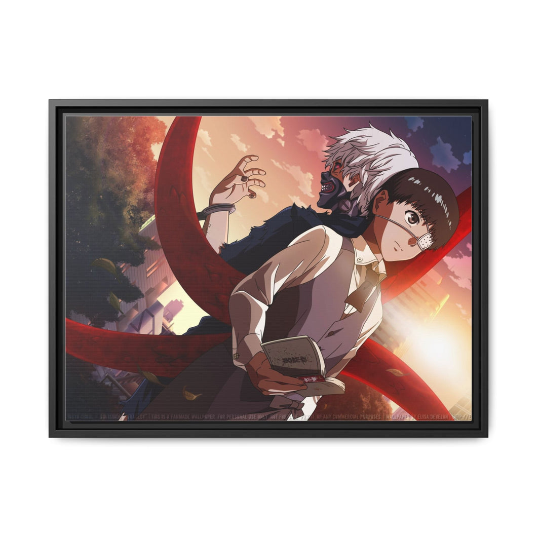 Tokyo Ghoul Ken Kaneki Canvas Framed Art Print
