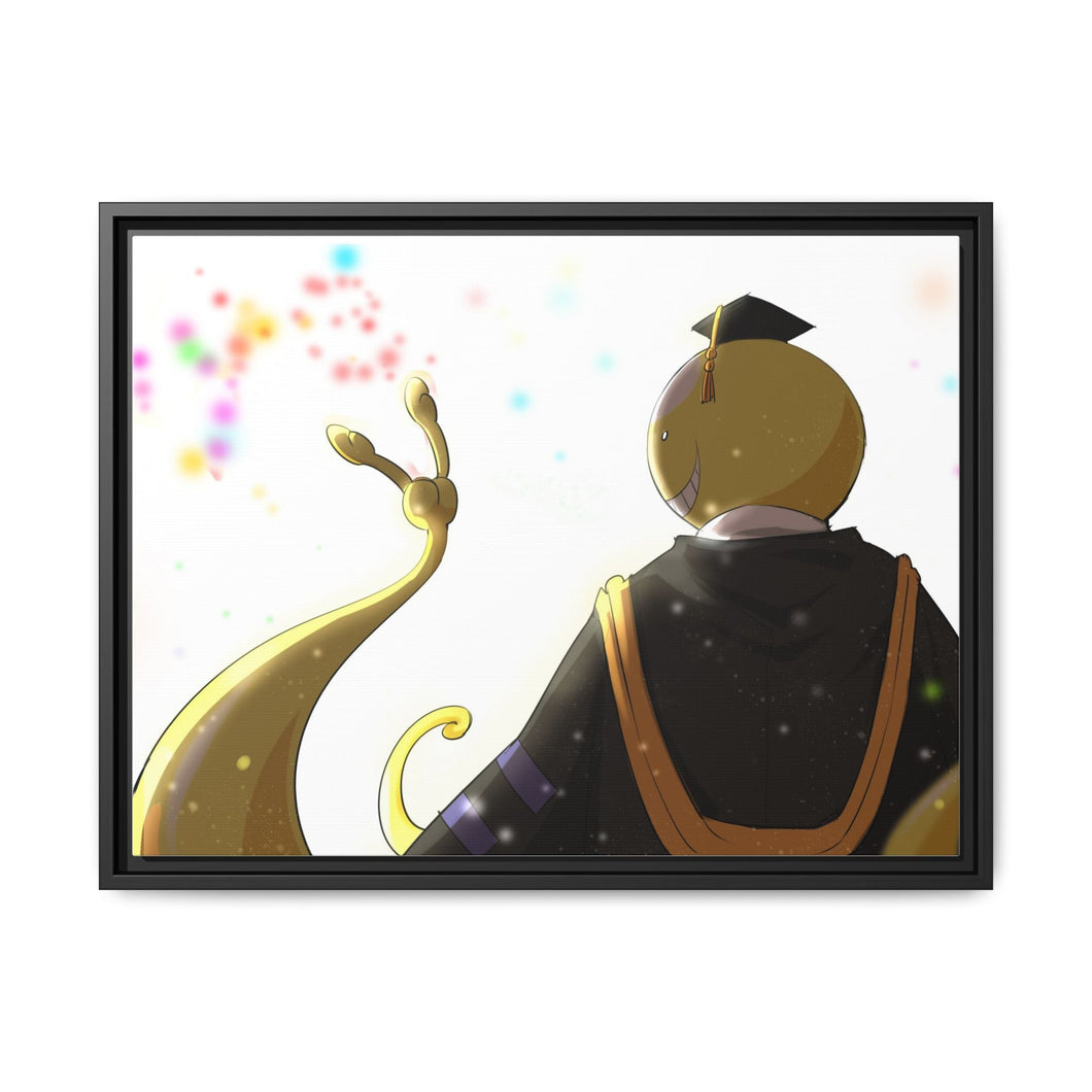 Assassination Classroom Koro-sensei Canvas Framed Art Print