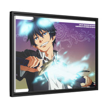 Load image into Gallery viewer, Blue Exorcist Canvas Framed Art Print
