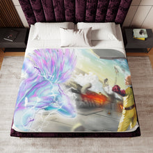 Load image into Gallery viewer, Saitama Vs Lord Boros Sherpa Blanket
