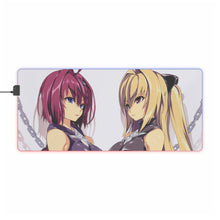 Load image into Gallery viewer, To Love-Ru: Darkness RGB LED Mouse Pad (Desk Mat)
