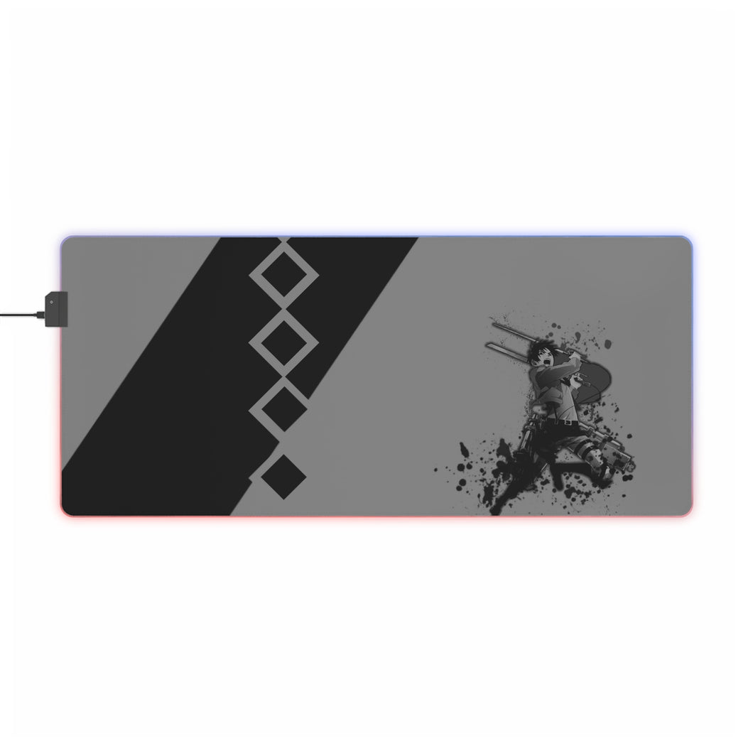 Anime Attack On Titan RGB LED Mouse Pad (Desk Mat)