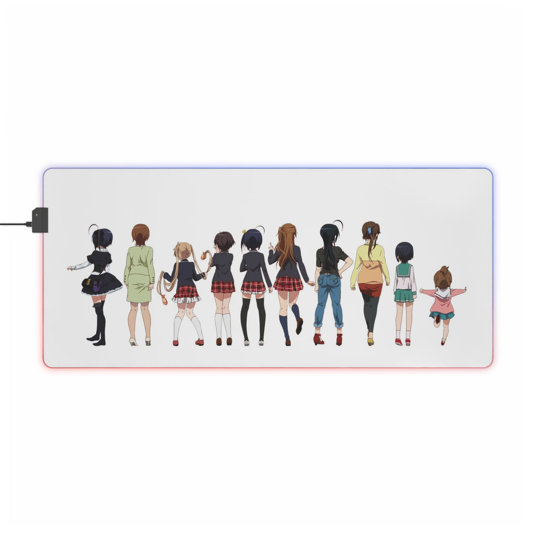 Love, Chunibyo & Other Delusions Rikka Takanashi RGB LED Mouse Pad (Desk Mat)