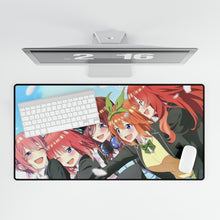 Load image into Gallery viewer, The Quintessential Quintuplets - Ichika , Nino , Miku , Yotsuba &amp; Itsuki Mouse Pad (Desk Mat)
