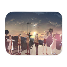 Load image into Gallery viewer, Rascal Does Not Dream of Bunny Girl Senpai Mai Sakurajima, Sakuta Azusagawa, Rio Futaba, Kaede Azusagawa, Tomoe Koga Sherpa Blanket
