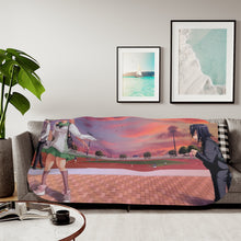 Load image into Gallery viewer, Highschool Of The Dead Sherpa Blanket
