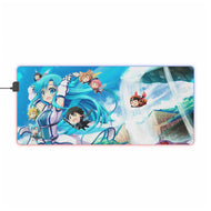Sword Art Online Kazuto Kirigaya, Asuna Yuuki, Suguha Kirigaya, Yui, Ryoutarou Tsuboi RGB LED Mouse Pad (Desk Mat)