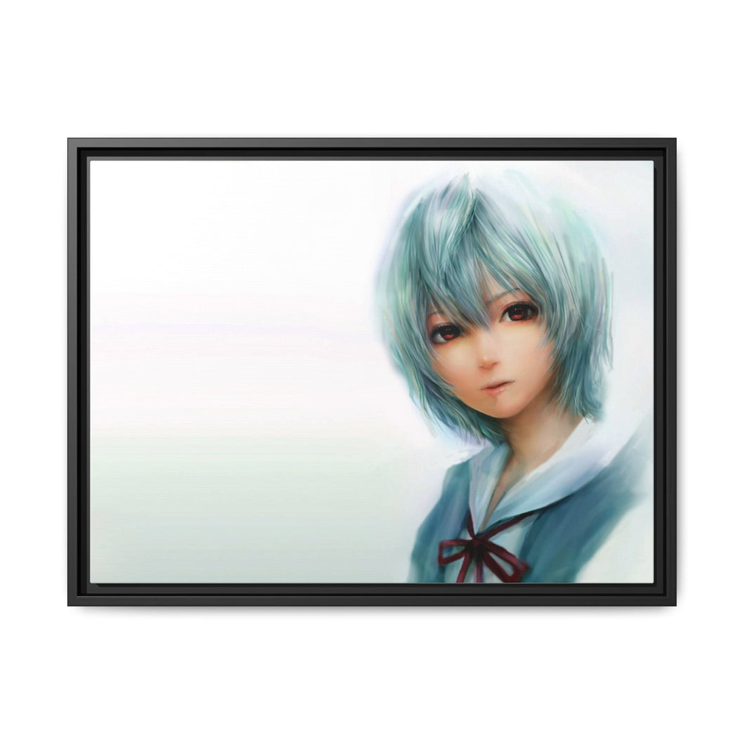 The First Child Canvas Framed Art Print