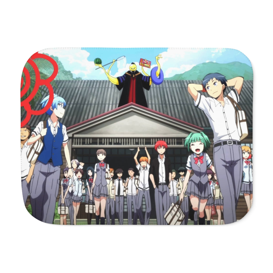 Assassination Classroom Sherpa Blanket