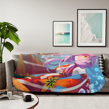 Load image into Gallery viewer, Anime Guilty Crown Sherpa Blanket
