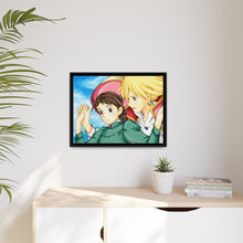 Load image into Gallery viewer, Anime Howl&#39;s Moving Castle Canvas Framed Art Print

