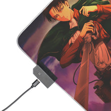 Load image into Gallery viewer, Anime Attack On Titan RGB LED Mouse Pad (Desk Mat)
