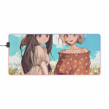 Load image into Gallery viewer, Lycoris Recoil Takina Inoue, Chisato Nishikigi RGB LED Mouse Pad (Desk Mat)
