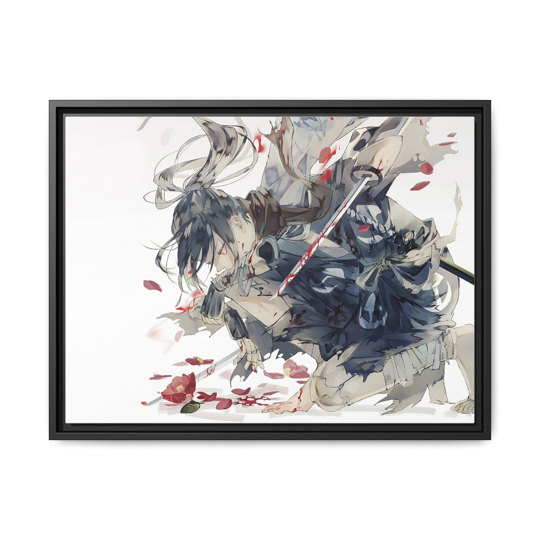 Hyakkimaru Canvas Framed Art Print