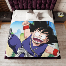 Load image into Gallery viewer, Anime Dragon Ball Sherpa Blanket
