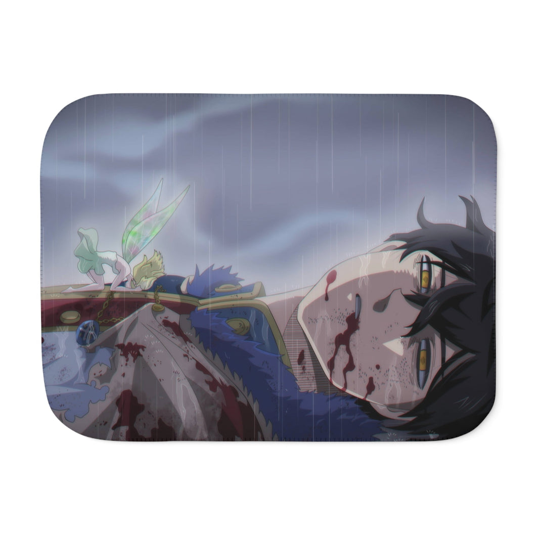 Black Clover Yuno Sherpa Blanket