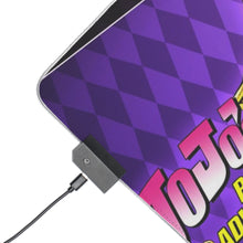 Load image into Gallery viewer, Anime Jojo's Bizarre Adventure RGB LED Mouse Pad (Desk Mat)
