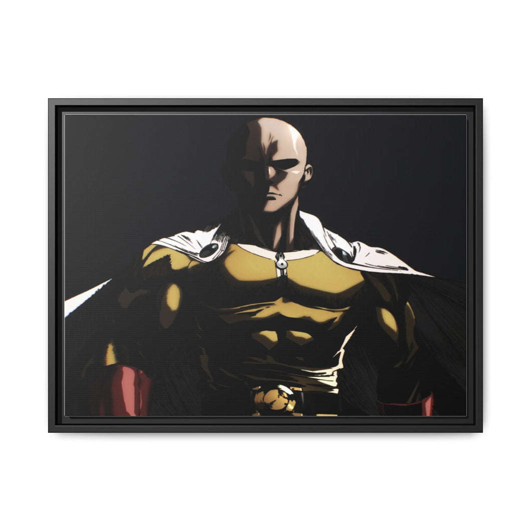 Saitama Canvas Framed Art Print