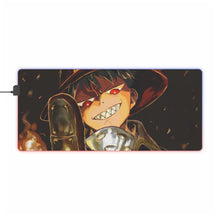 Load image into Gallery viewer, Anime Fire Force RGB LED Mouse Pad (Desk Mat)
