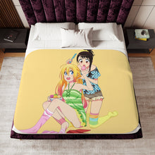 Load image into Gallery viewer, Nisekoi Chitoge Kirisaki, Kosaki Onodera Sherpa Blanket

