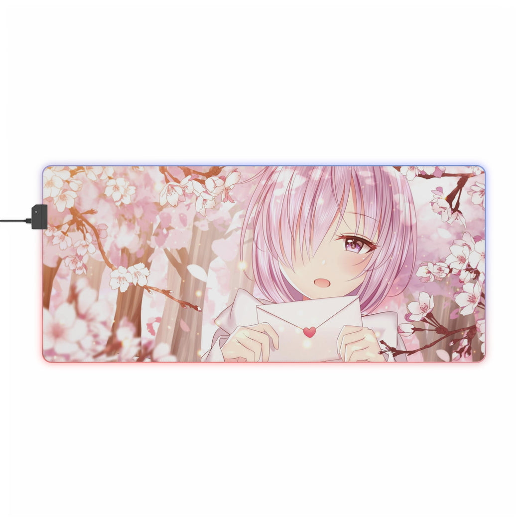 Fate/Grand Order Mashu Kyrielight RGB LED Mouse Pad (Desk Mat)
