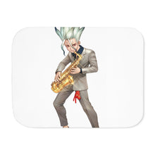 Load image into Gallery viewer, Anime Dr. Stone Sherpa Blanket
