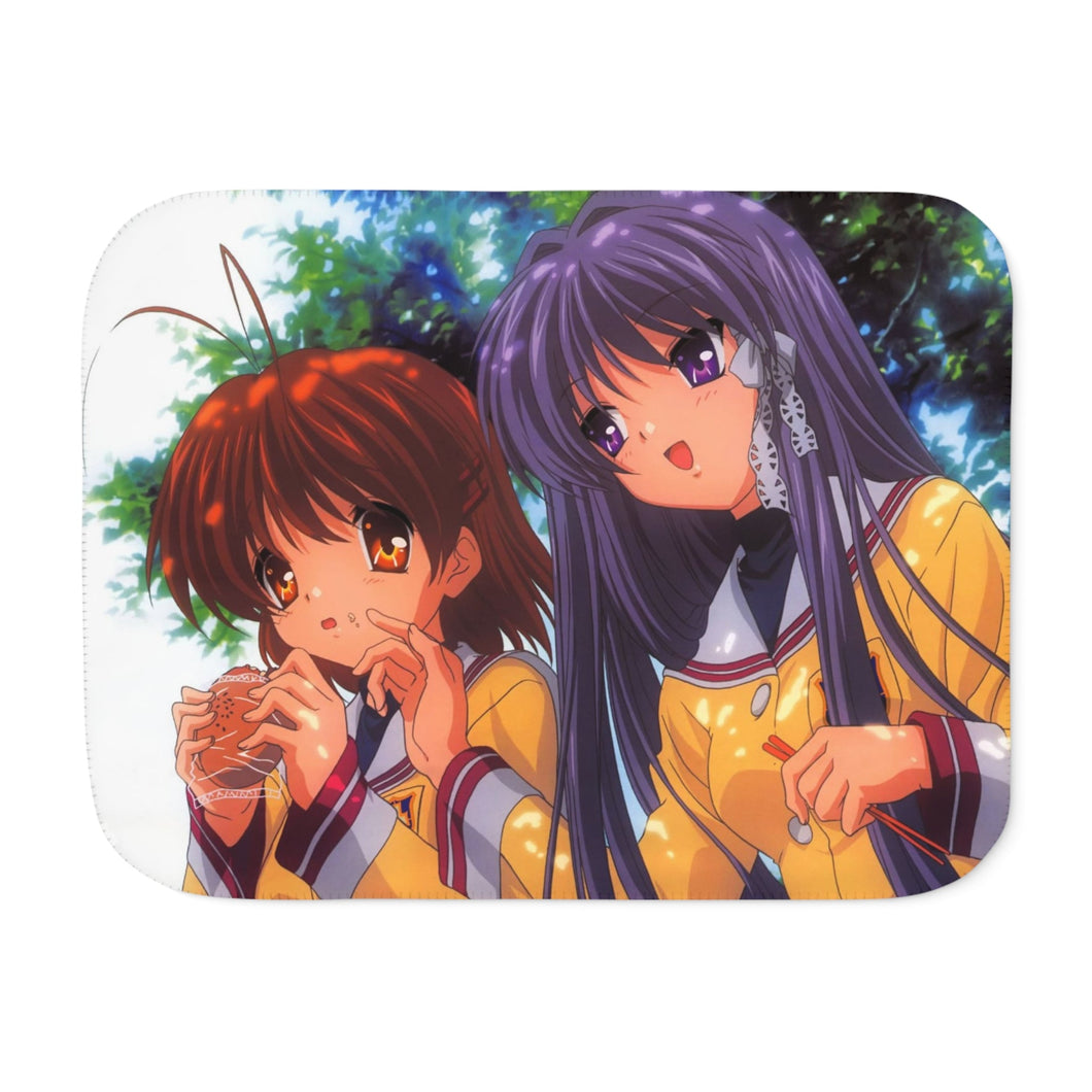 Anime Clannadr Sherpa Blanket