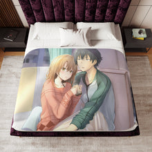 Load image into Gallery viewer, Anime My Teen Romantic Comedy SNAFU Sherpa Blanket
