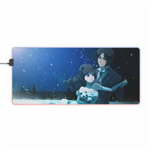 Load image into Gallery viewer, Black Butler RGB LED Mouse Pad (Desk Mat)
