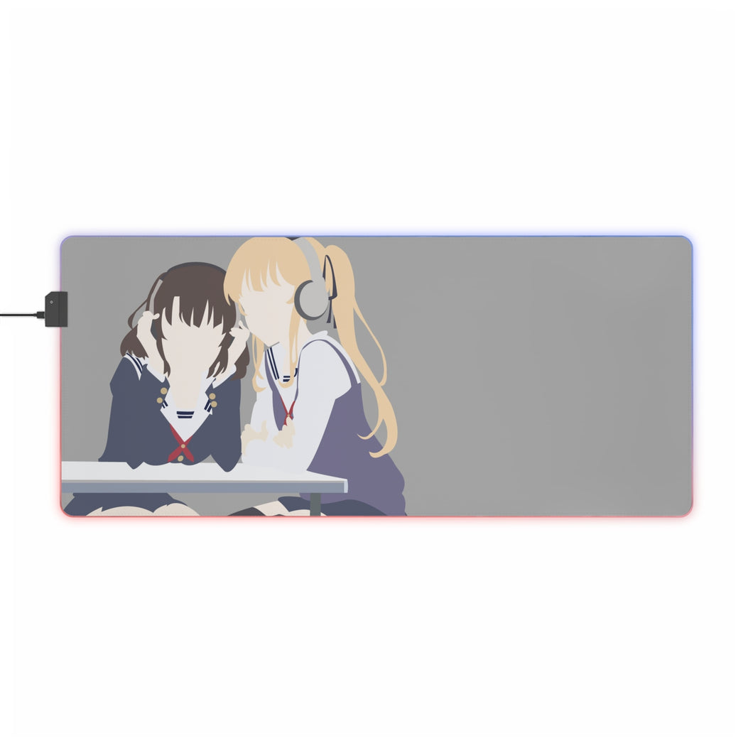 Saekano: How To Raise A Boring Girlfriend RGB LED Mouse Pad (Desk Mat)