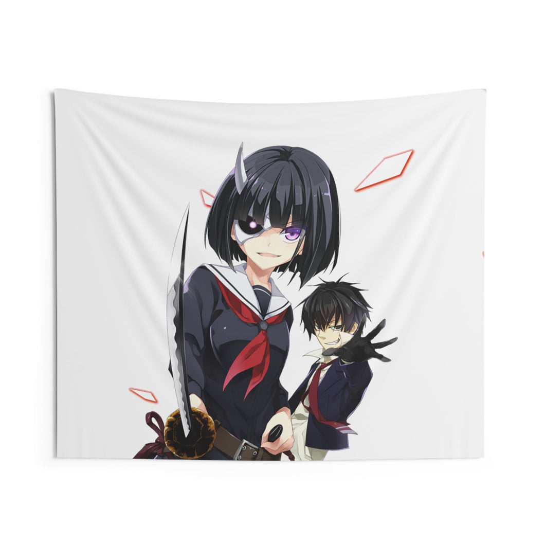 Anime Armed Girl's Machiavellism Indoor Wall Tapestry