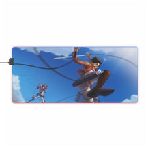 Load image into Gallery viewer, Anime Attack On Titan RGB LED Mouse Pad (Desk Mat)
