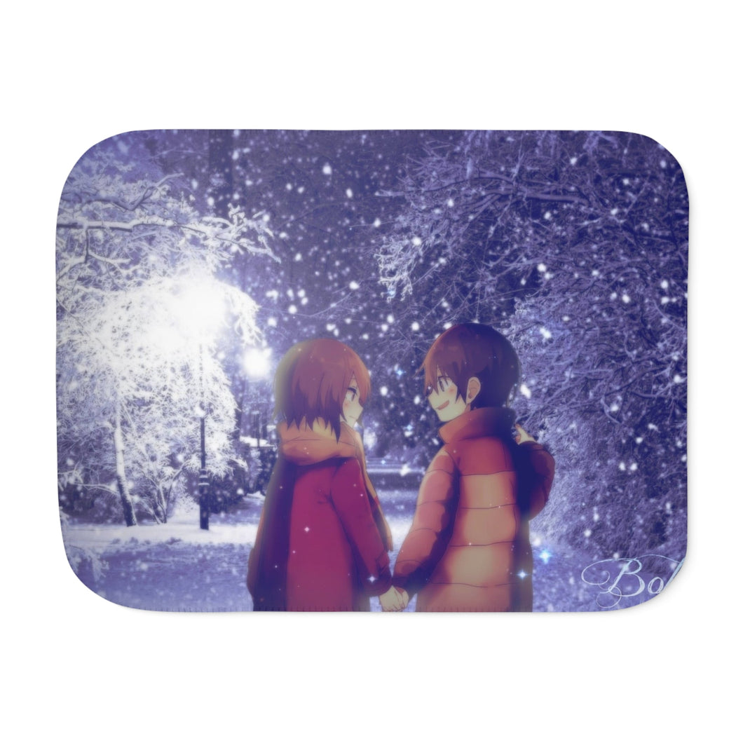 Anime ERASED Sherpa Blanket