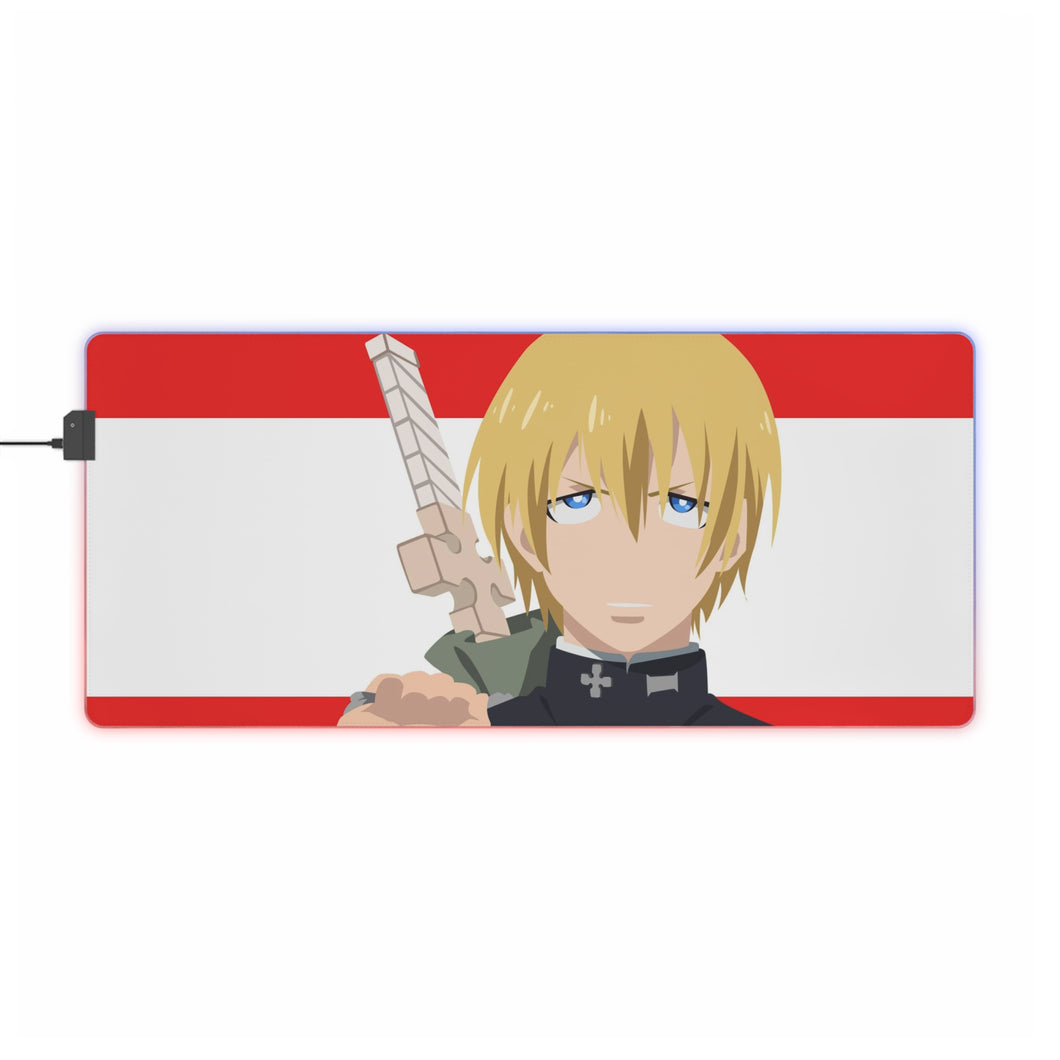 Fire Force Arthur Boyle RGB LED Mouse Pad (Desk Mat)