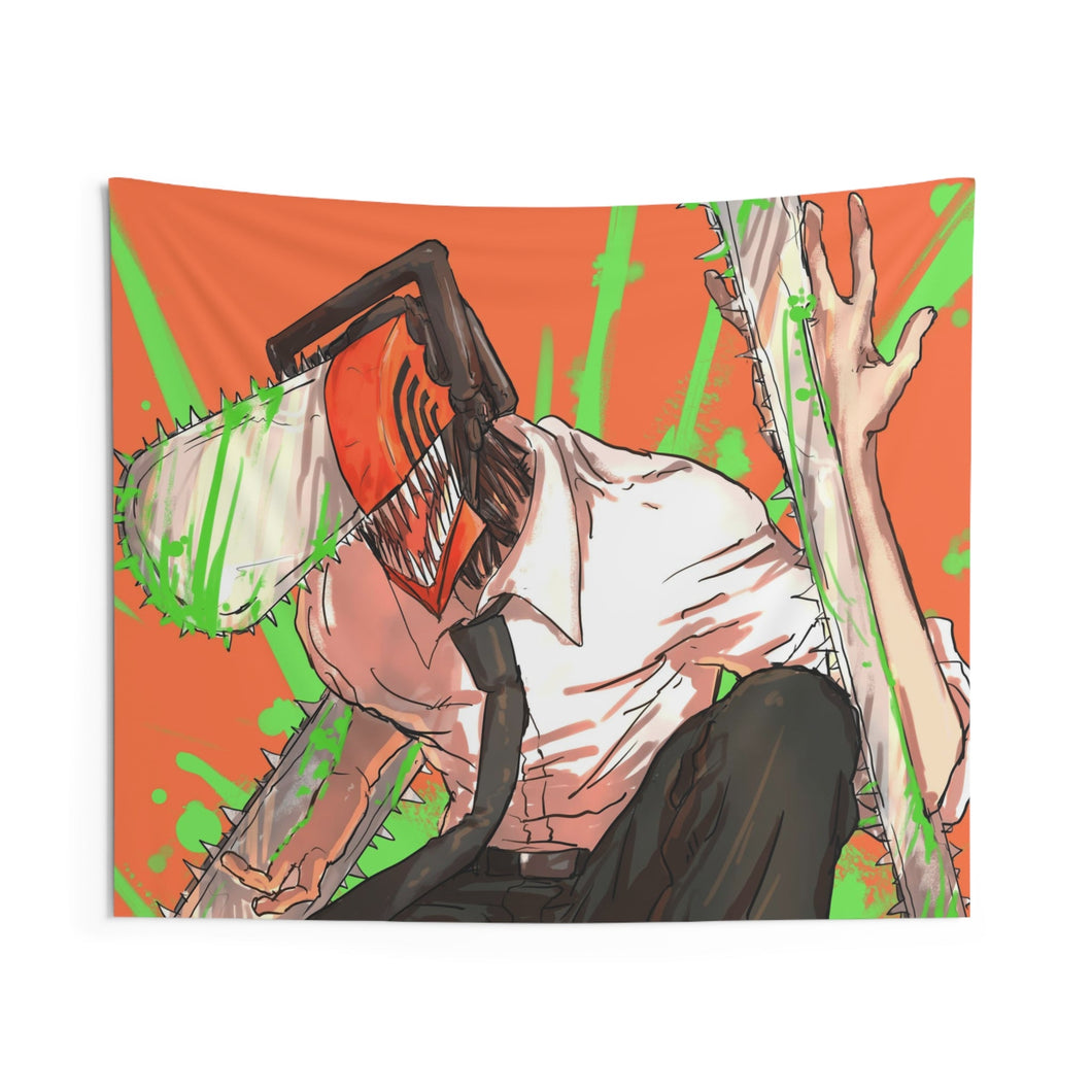Chainsaw Man Indoor Wall Tapestry