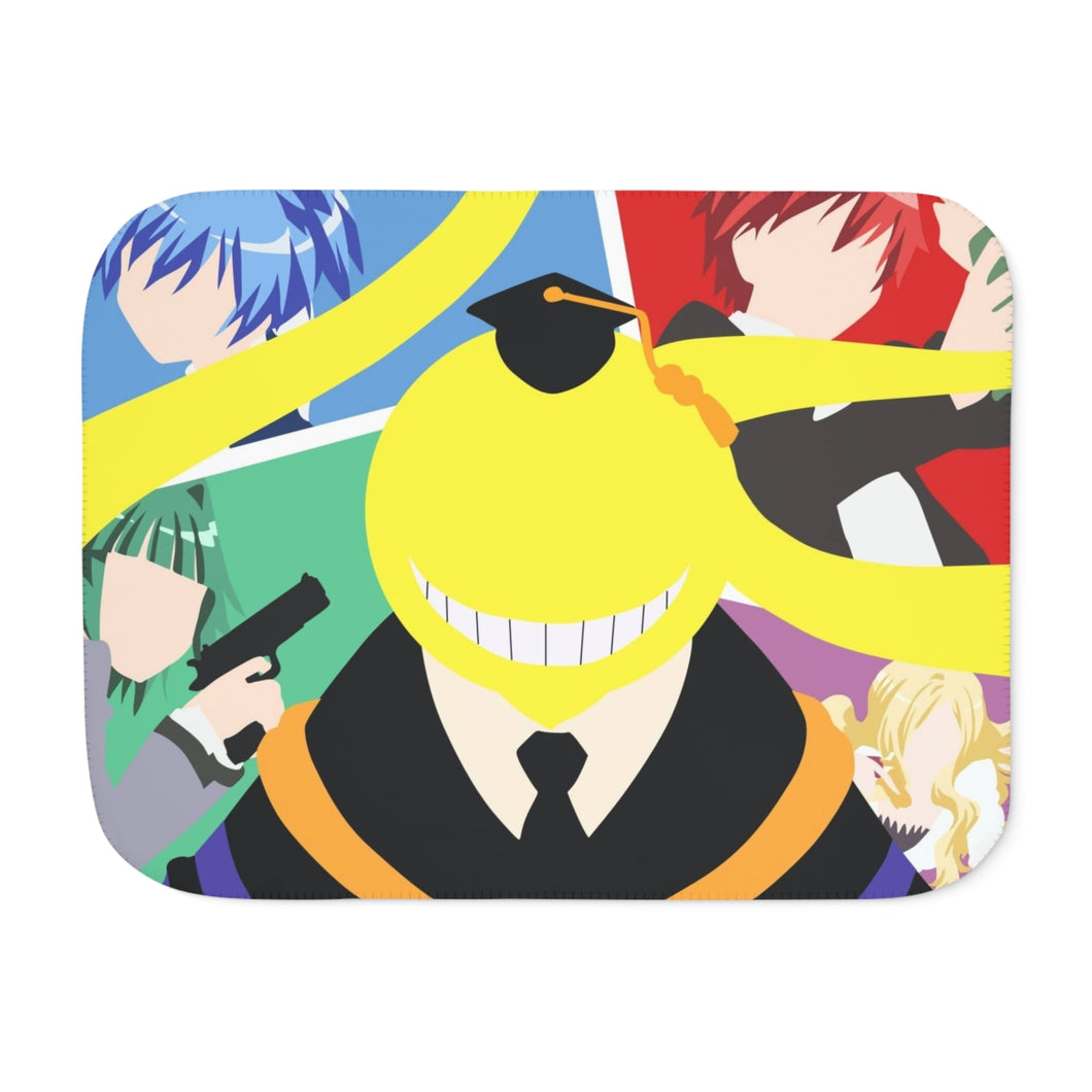 Koro-Sensei Classroom Sherpa Blanket