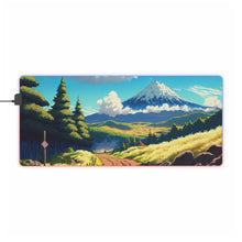 Load image into Gallery viewer, Anime Landscape RGB LED Mouse Pad (Desk Mat)
