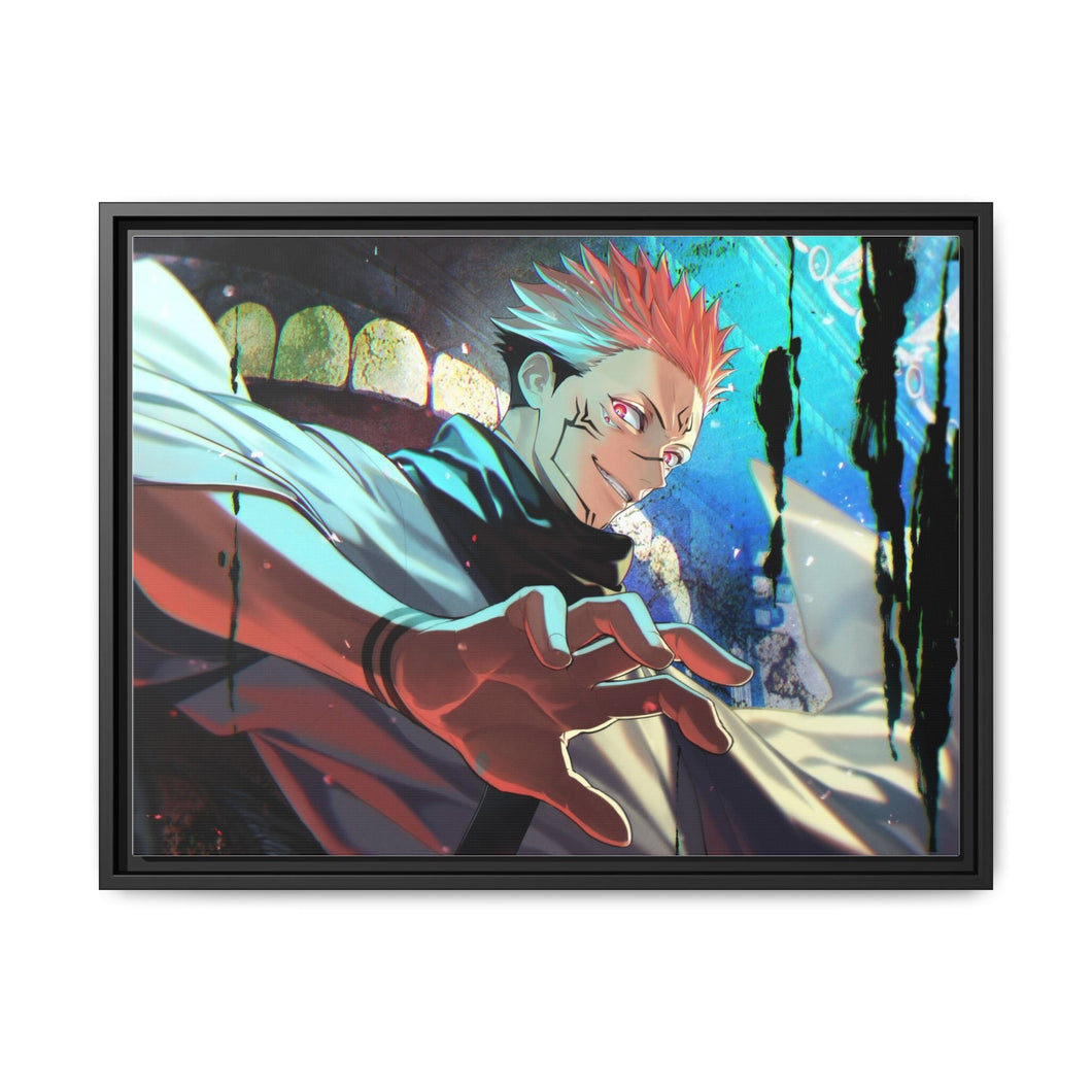 Jujutsu Kaisen Canvas Framed Art Print