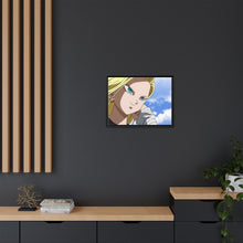 Load image into Gallery viewer, Android 18 Canvas Framed Art Print
