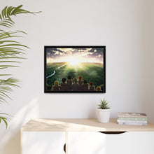 Load image into Gallery viewer, Anime The Promised Neverland Canvas Framed Art Print
