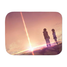 Load image into Gallery viewer, Anime Your Name. Sherpa Blanket
