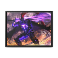 Anime Solo Leveling Canvas Framed Art Print