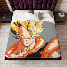 Load image into Gallery viewer, Anime Dragon Ball Z Sherpa Blanket
