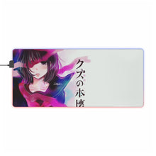 Load image into Gallery viewer, Kuzu No Honkai Hanabi Yasuraoka RGB LED Mouse Pad (Desk Mat)

