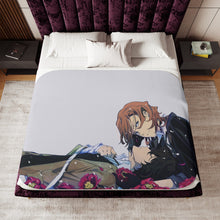 Load image into Gallery viewer, Bungou Stray Dogs Osamu Dazai, Chuuya Nakahara Sherpa Blanket
