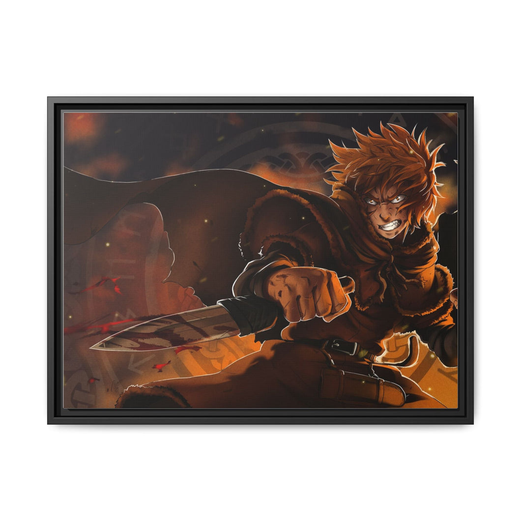 Anime Vinland Saga Canvas Framed Art Print