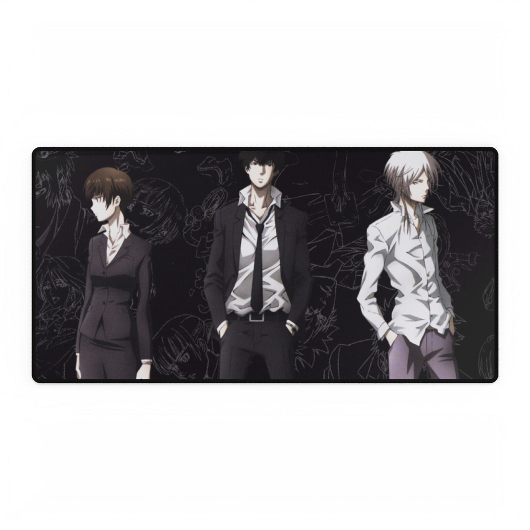 Psycho-Pass Inspecters And the villain Mouse Pad (Desk Mat)