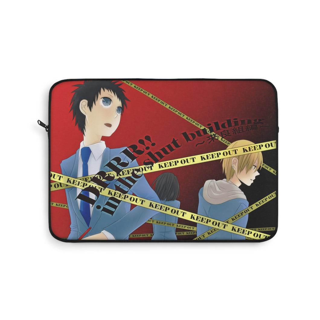 Durarara!! Masaomi Kida, Anri Sonohara Laptop Sleeve