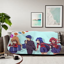 Load image into Gallery viewer, Toradora! Sherpa Blanket
